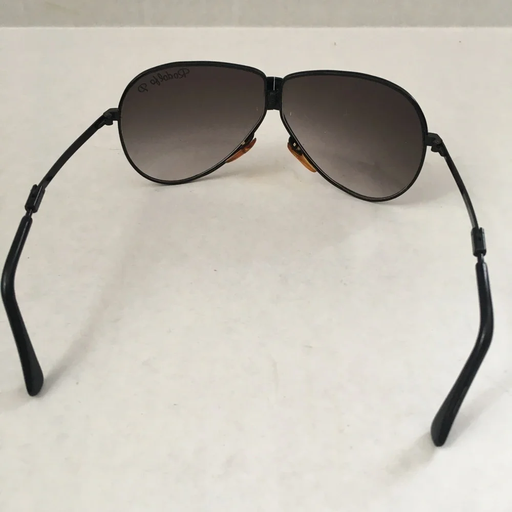 VTG Rodolfo P Folding Aviator Sunglasses with Case